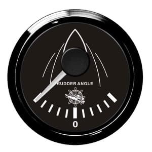 Osculati rudder angle indicator black/black