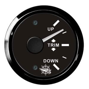 Osculati trim indicator 0/190 ohm black/black