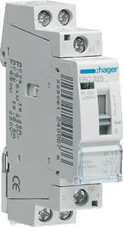 Magneetschakelaar Hager 2M 230V ES220A