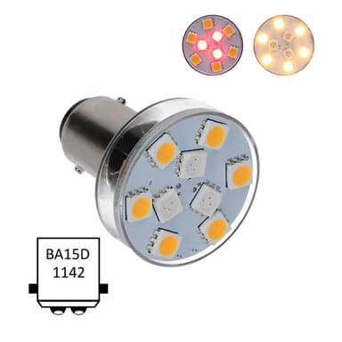 NauticLed Ba15D-XB09-6W3RD