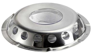 Ventilatiekap met lichtdoorlaat