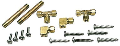 Kit met fitwerk voor extra actuator EU51.237.00 en 01