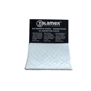 Talamex olie-absorptiedoeken, 3 stuks