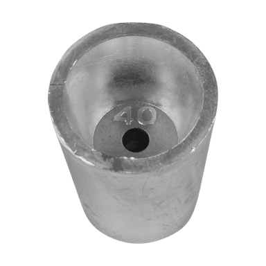 Radice conische aluminium anode (los)