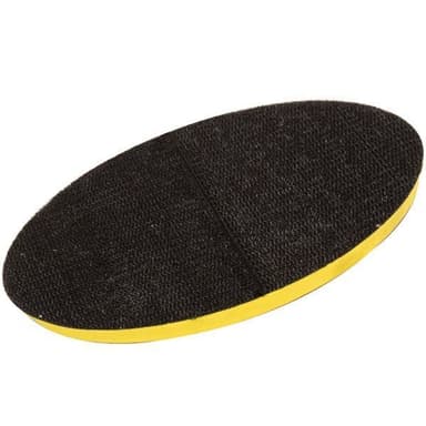 Achterplaat met klittenband Ø180mm