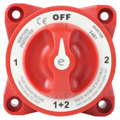 e-serie 350A accukeuzeschakelaar OFF/1/BOTH/2