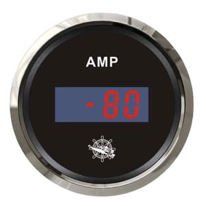 Osculati digital ammeter w/shunt black/glossy