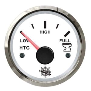 Osculati blackwater gauge 10/180 ohm white/glossy