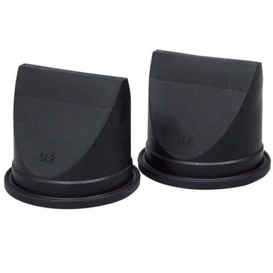 385311208 - Lipventiel 2" zwart Sealand (2 stuks)