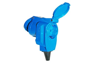 CEE-SCHUKO 230V haakse koppeling