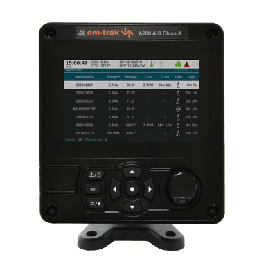 Em-Trak A200 Class A AIS transceiver