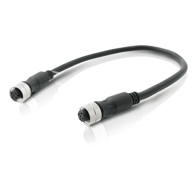 Micro gender changer (female to female) - 0.25 meter