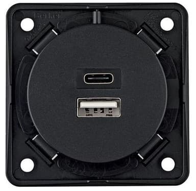 USB-oplaadcontactdoos A+C 230V