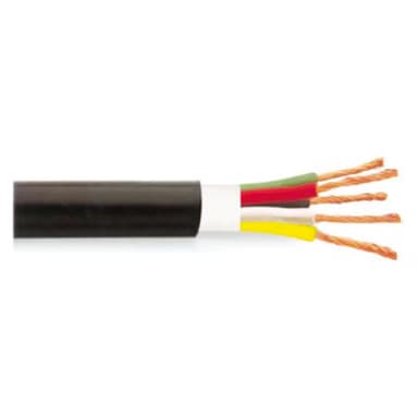 CN autokabel rond bruin/blauw/zwart/geel-groen
