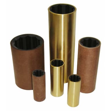 Rubberlager metallic buitenmantel