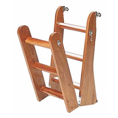 Houten zwemtrap