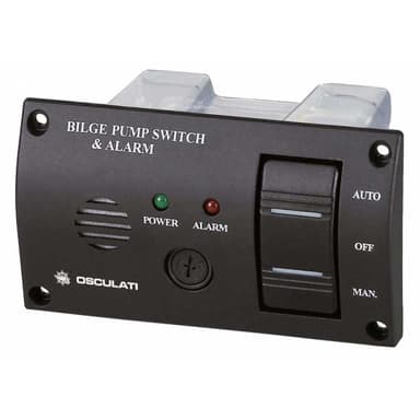 Bilgepaneel met een akoestisch en een LED alarm