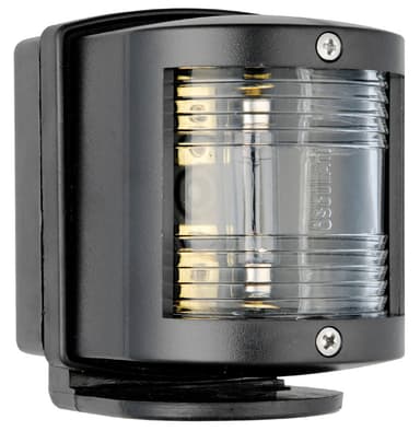 Utility 77 black rear base/white stern navig.light