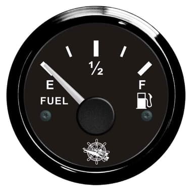 Osculati fuel level gauge 10/190 ohm black/black