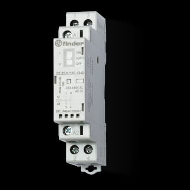 Finder relais 25A 2P maak 12V
