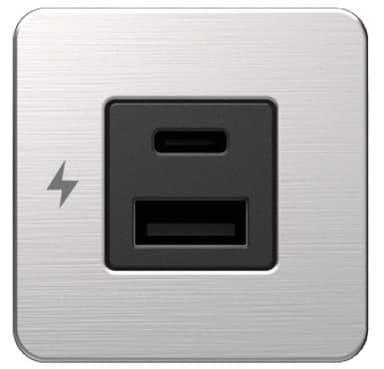 SCANSTRUT Double USB-A + USB-C Tile
