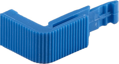 Gebo blauw schuifje tbv handvat