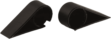 Gebo zijkapje flush scharnier compleet (links & rechts)