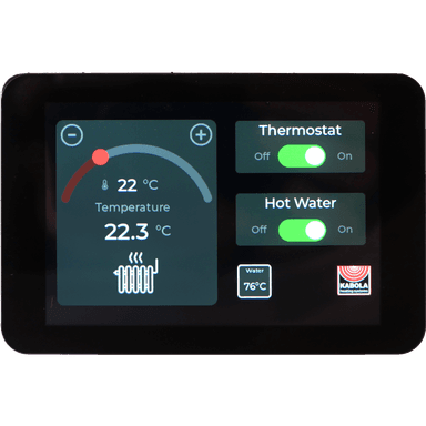 Kabola wifi thermostaat hete lucht regeling