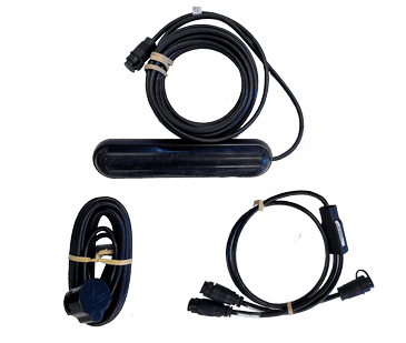 Active Imaging 2-in-1 transducer met 83/200 in-hull puck (alleen diepte)