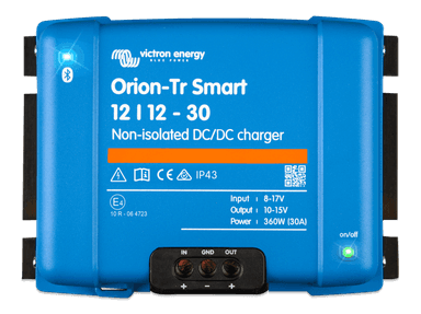 Orion-Tr Smart 12/12-30A Non-isolated DC-DC charger