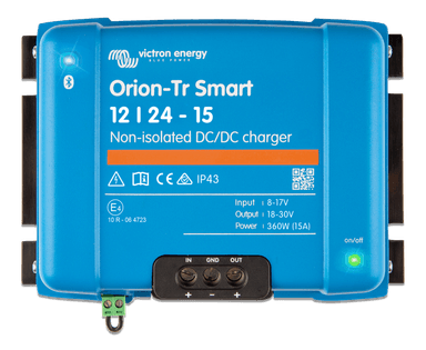Orion-Tr Smart 12/24-15A Non-isolated DC-DC charger