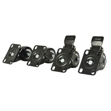Wielen voor serverkasten (4 stuks)