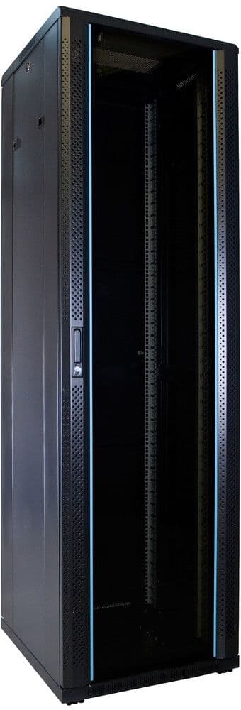 42U serverkast met glazen deur