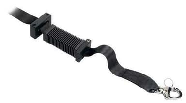 FLAT STRAP met RVS haak en veer