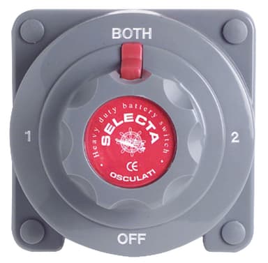 Batterij keuzeschakelaar