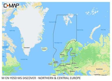 C-MAP DISCOVER - Northern & Central Europe
