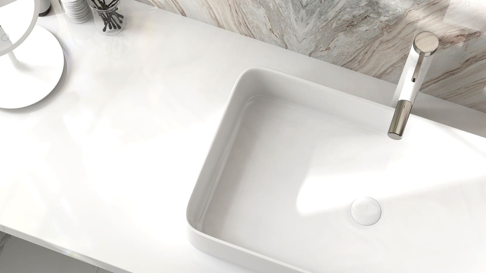 Jabsco Twist 'n Lock handbediend toilet aan boord van een motorboot